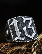 Nocturne 13 Signet Ring — product view 7