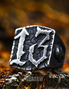 Nocturne 13 Signet Ring — product view 8
