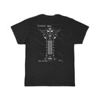 Clotechnow white t-shirt capsule "V-22" series (Front) - 3D Cyber Design
