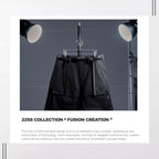New Shorts Collection: 3D Curved Waterproof Summer Techwear Shorts By Clotechnow