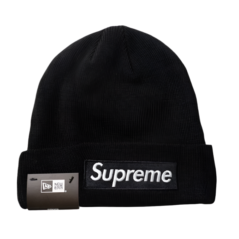 Supreme beanie black box logo deals