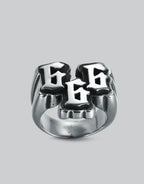 Hexmark 666 Statement Ring — product view 1