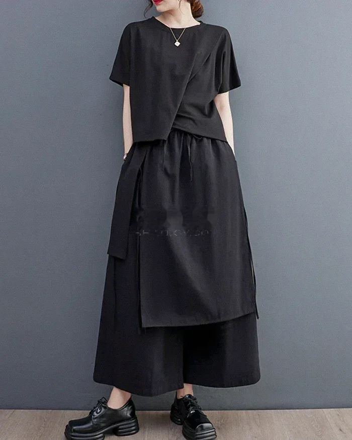 Double-Layer Muse Hakama Pants — product view 3