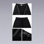 Close-up images of the Tech wear pants shows more details