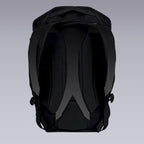 sketch design of the cyberpunk backpack