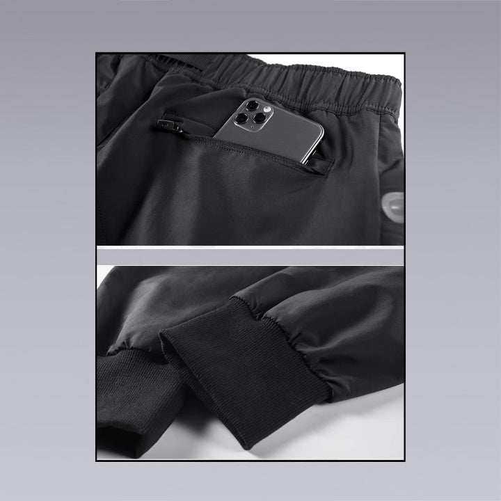 Clotechnow Multi-Pocket techwear Pants are perfect if you are looking for a budget-friendly pair of tactical pants. These shorts have six pockets total, two of which are on the side while another couple of pockets are on the butt area. This pair of tactical pants also come with a removable webbing belt and have a zipper pocket which closes tight at the top. These pants are machine washable and can be dried using the tumble dryer. If you are looking for tactical pants, this one is perfect.