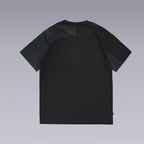 The VIP URBAN Black Techwear T-SHIRT Back Side