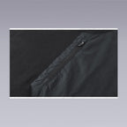 The zipper of The VIP URBAN Black Techwear T-SHIRT
