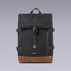 Japanese backpack in black and khaki color