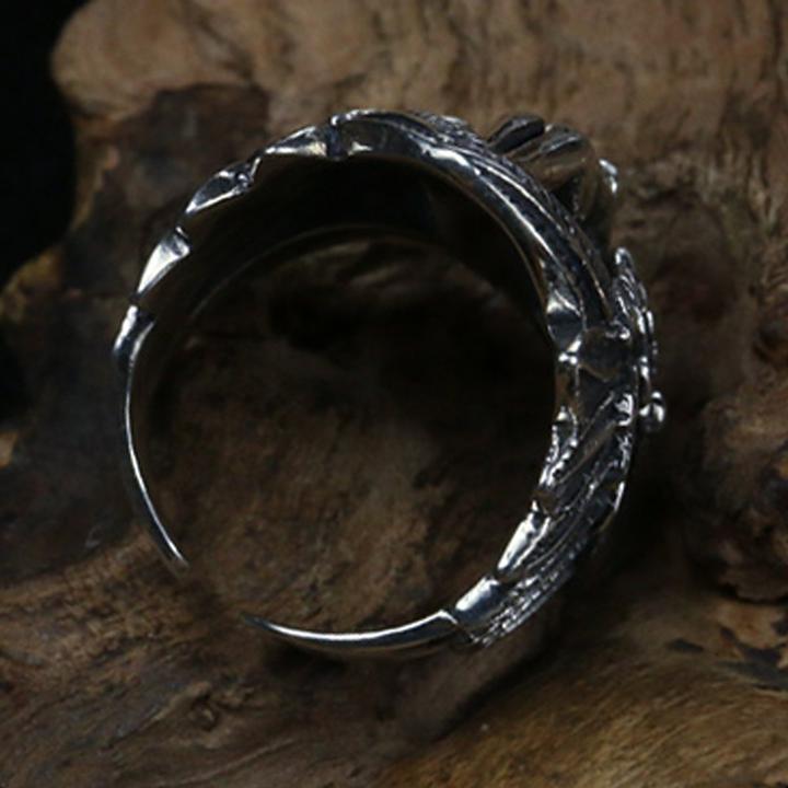 PURE SILVER ANGEL RING - Clotechnow