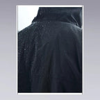 Tha back of the waterproof Hardshell Techwear Jacket Pockets