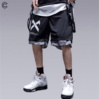 Live the best of both worlds with these reversible streetwear shorts. With one side dark and one light, you'll never want to take them off once they snag your attention. Crafted in sleek sweat absorbent breathable material that keeps you cool through any rollercoaster ride on life!  Dare to be different?