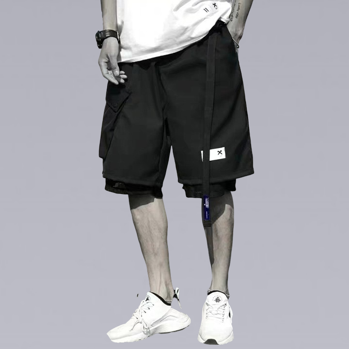 X-11 TECHWEAR SHORTS - Close up image