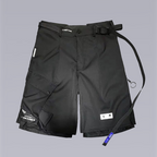 X-11 TECHWEAR SHORTS and belt - close up image