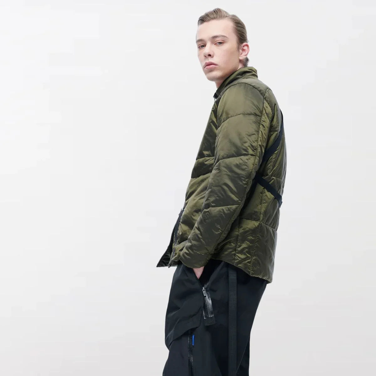 Cotton-Padded Techwear Jacket - Clotechnow