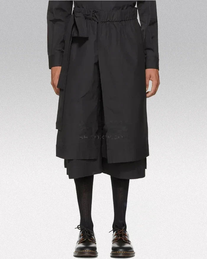 Contemporary Short Hakama Pants — product view 3
