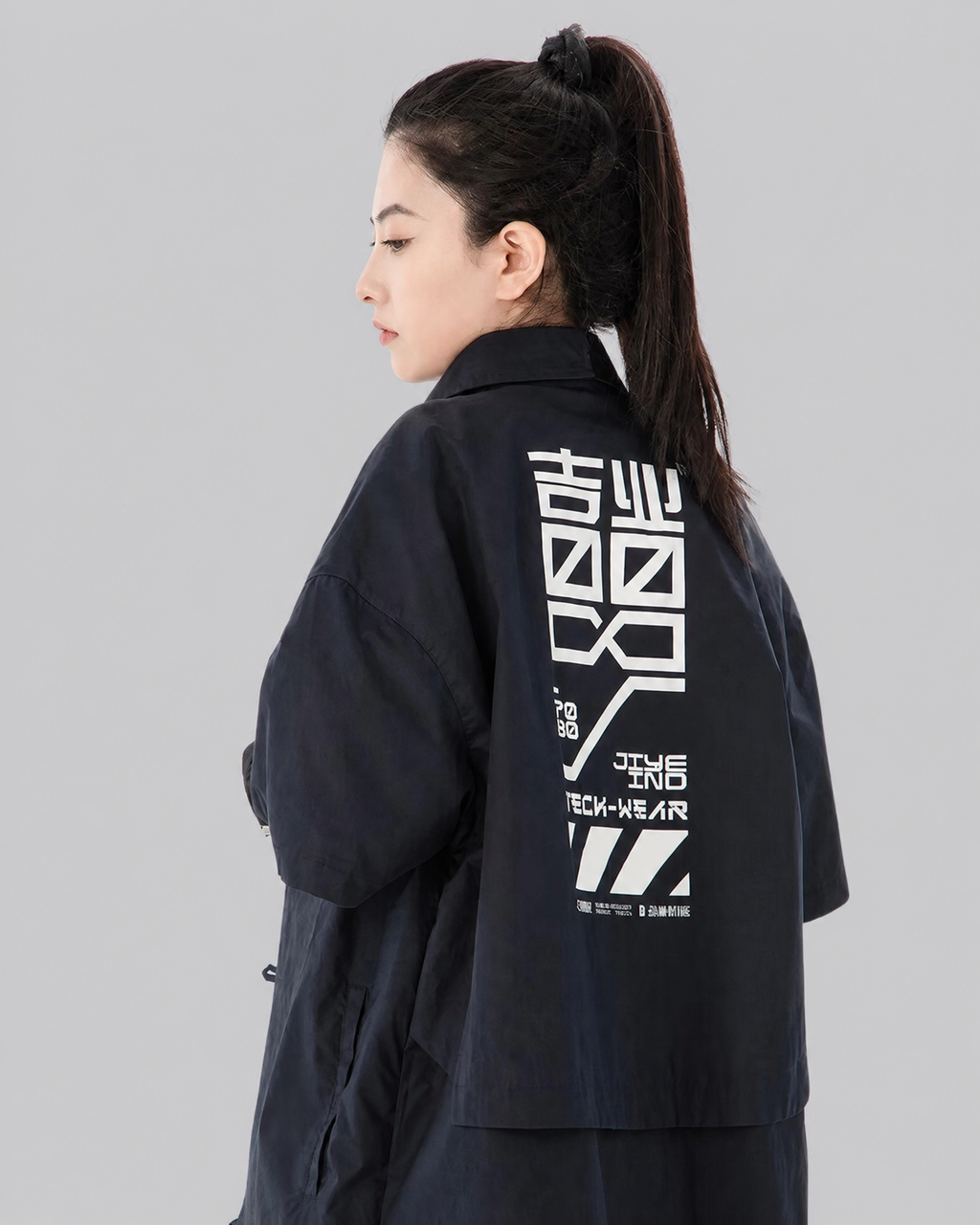 Chromatic Dusk Kimono — product view 6