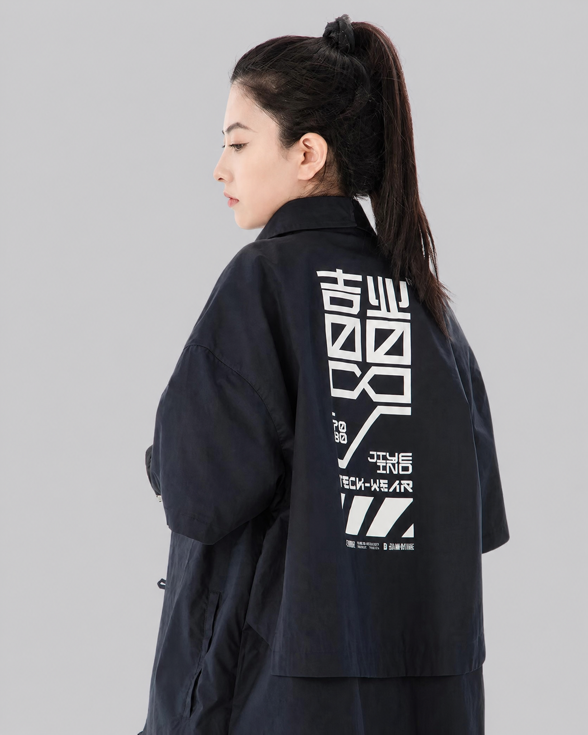 Chromatic Dusk Kimono — product view 6