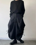 Overscale Baggy Hakama Pants — product view 3