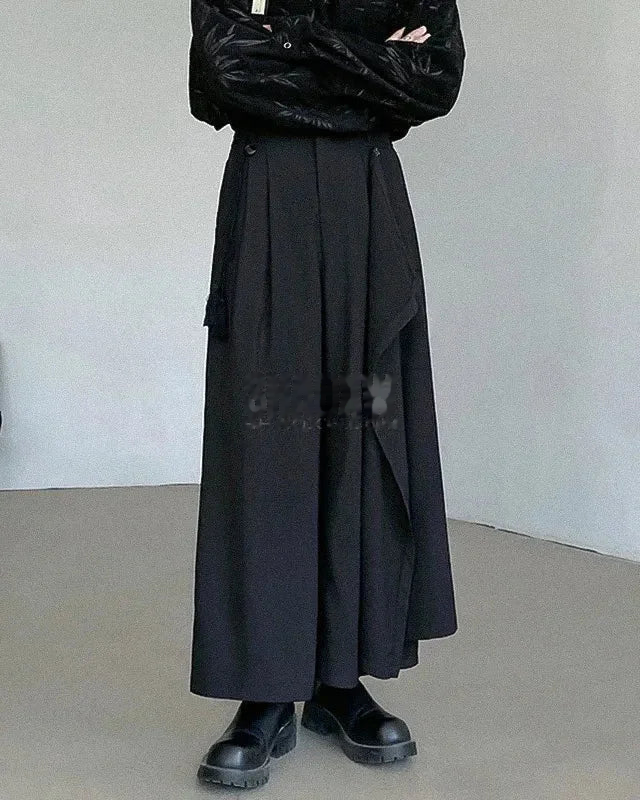 Asymmetric Layer Hakama Pants — product view 5