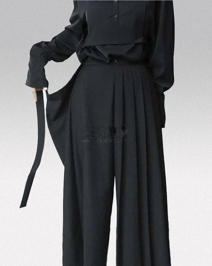 Fluid Line Hakama Pants — product view 3