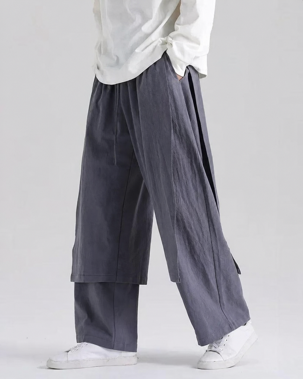 Aerial Drape Hakama Pants — product view 7