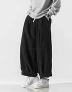 Cord Texture Hakama Pants — product view 2