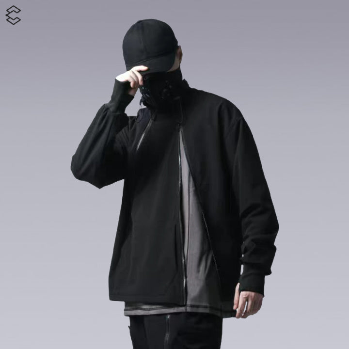 MANDALORIAN TECHWEAR ZIPUP SWEATER -Techwear Shop - Clotechnow