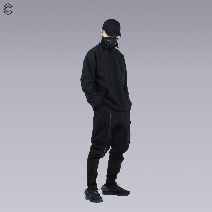 MANDALORIAN TECHWEAR ZIPUP SWEATER -Techwear Shop - Clotechnow
