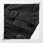 The Black S/23 Functional Multi Pocket Shorts By Clotechnow