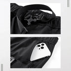 The Black S/23 Functional Multi Pocket Shorts By Clotechnow
