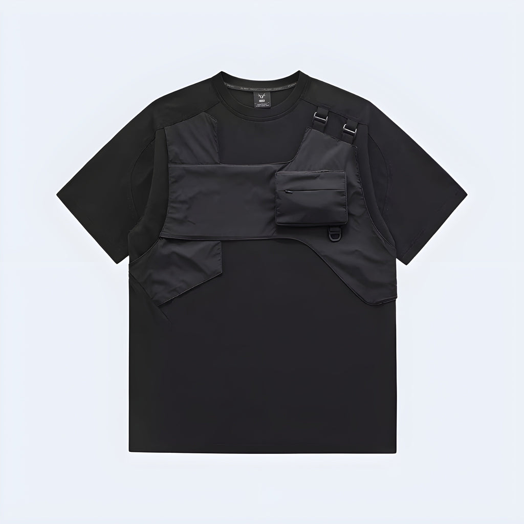 Techwear Shirt Black