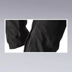 Image of the Zipper in the foot opening. Close-up image