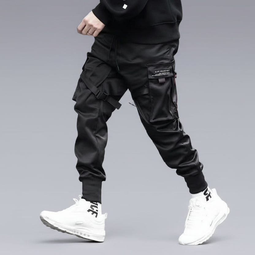 Futuristic Techwear Jogger Pants - Clotechnow