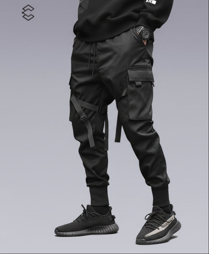 Futuristic Techwear Jogger Pants - Clotechnow