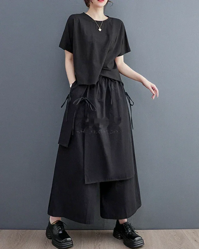Double-Layer Muse Hakama Pants — product view 6
