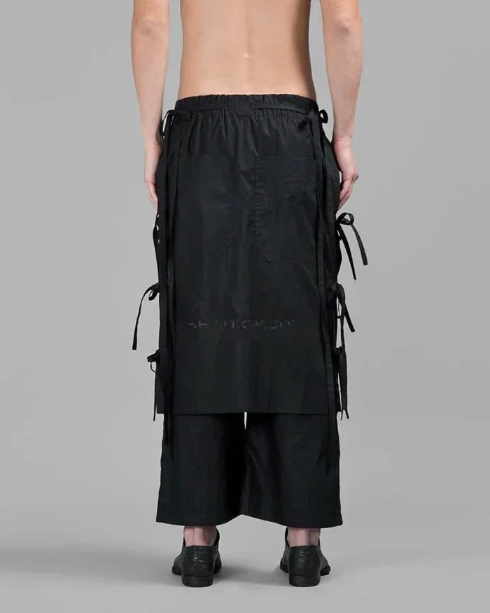 Taper Cuff Hakama Pants — product view 2