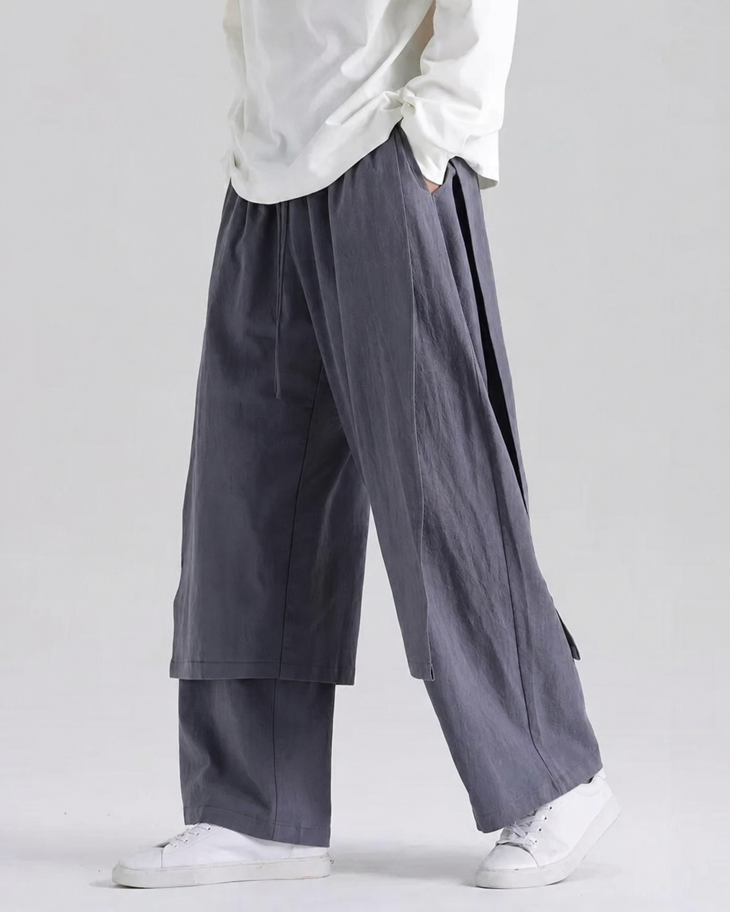 Aerial Drape Hakama Pants — product view 7