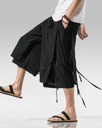 Sarouelle Drape Hakama Pants — product view 2