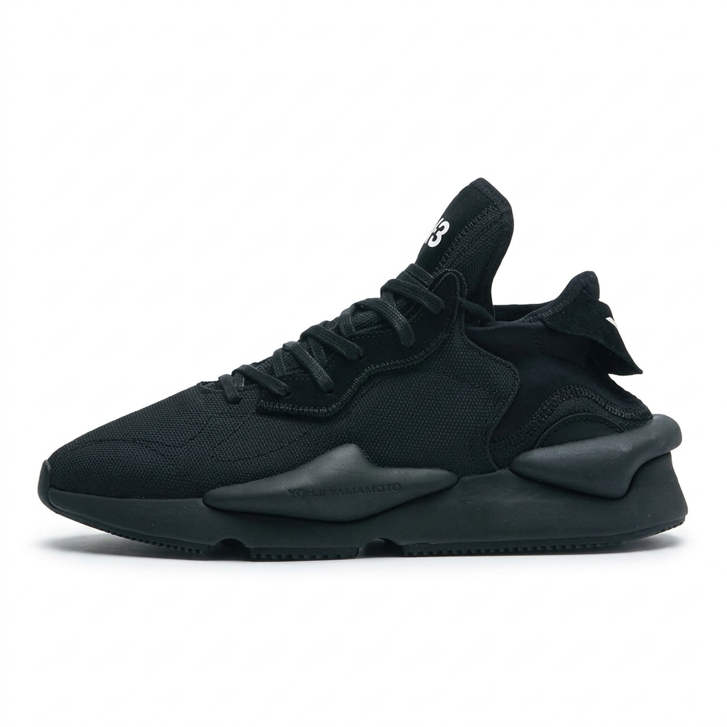 Y-3 Yamamoto Techwear Shoes in black color