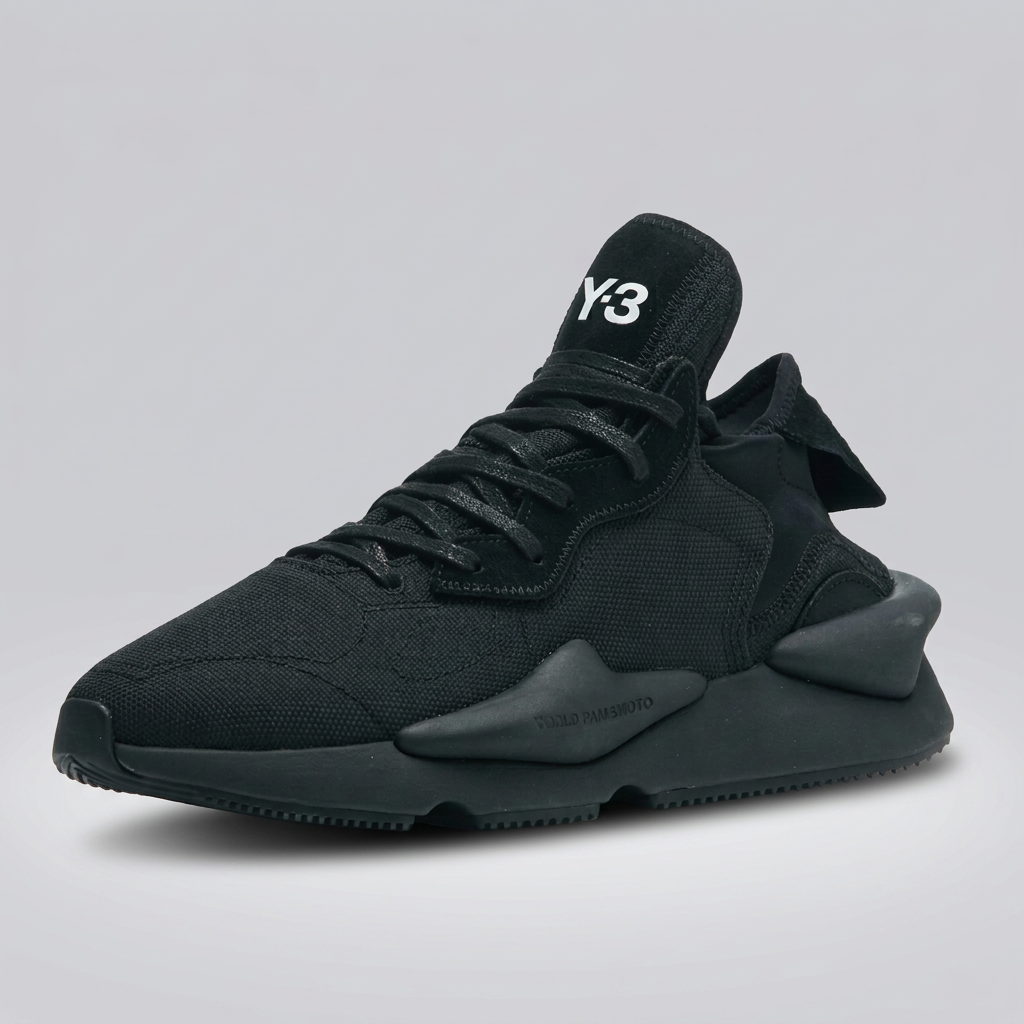 Y-3 Yamamoto Techwear Shoes in black color