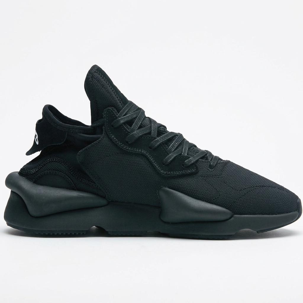 Y-3 Yamamoto Techwear Shoes in black color