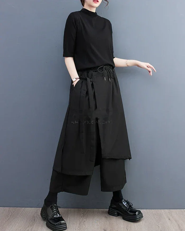 Sculpted Hakama Pants — product view 3