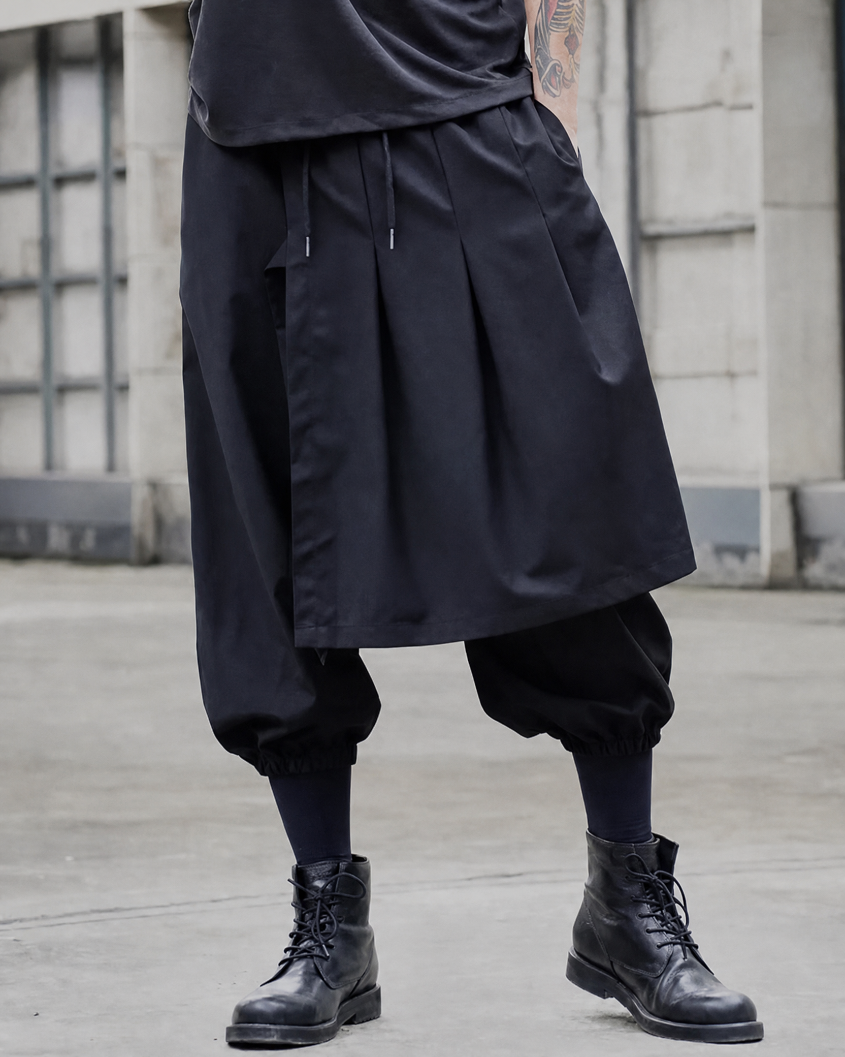 Apex Drape Hakama Pants — product view 6