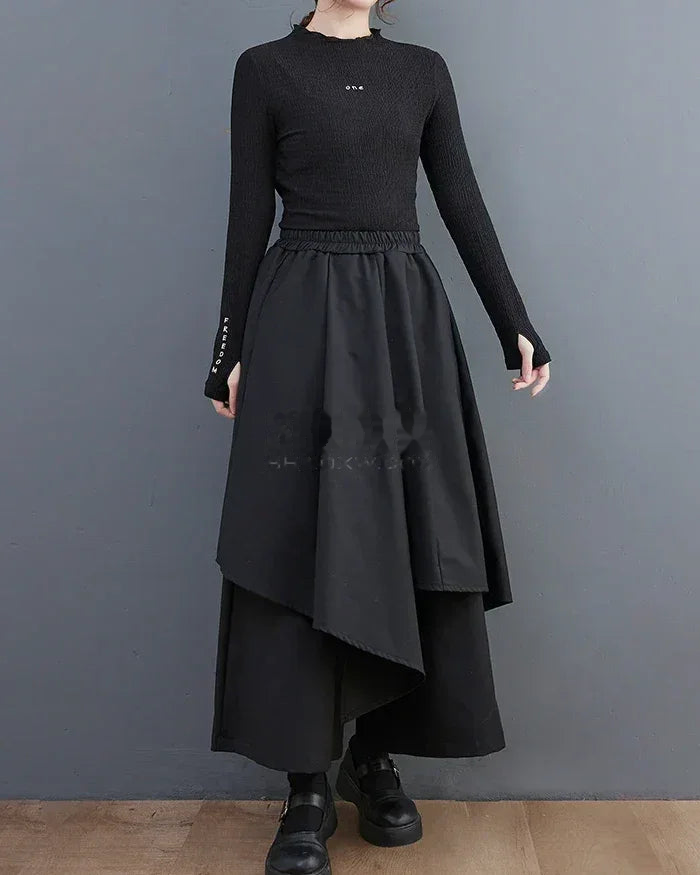Formal Drape Hakama Pants — product view 4