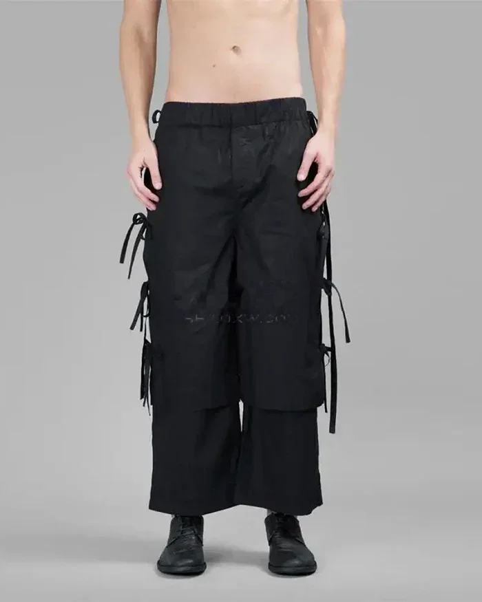 Taper Cuff Hakama Pants — product view 7