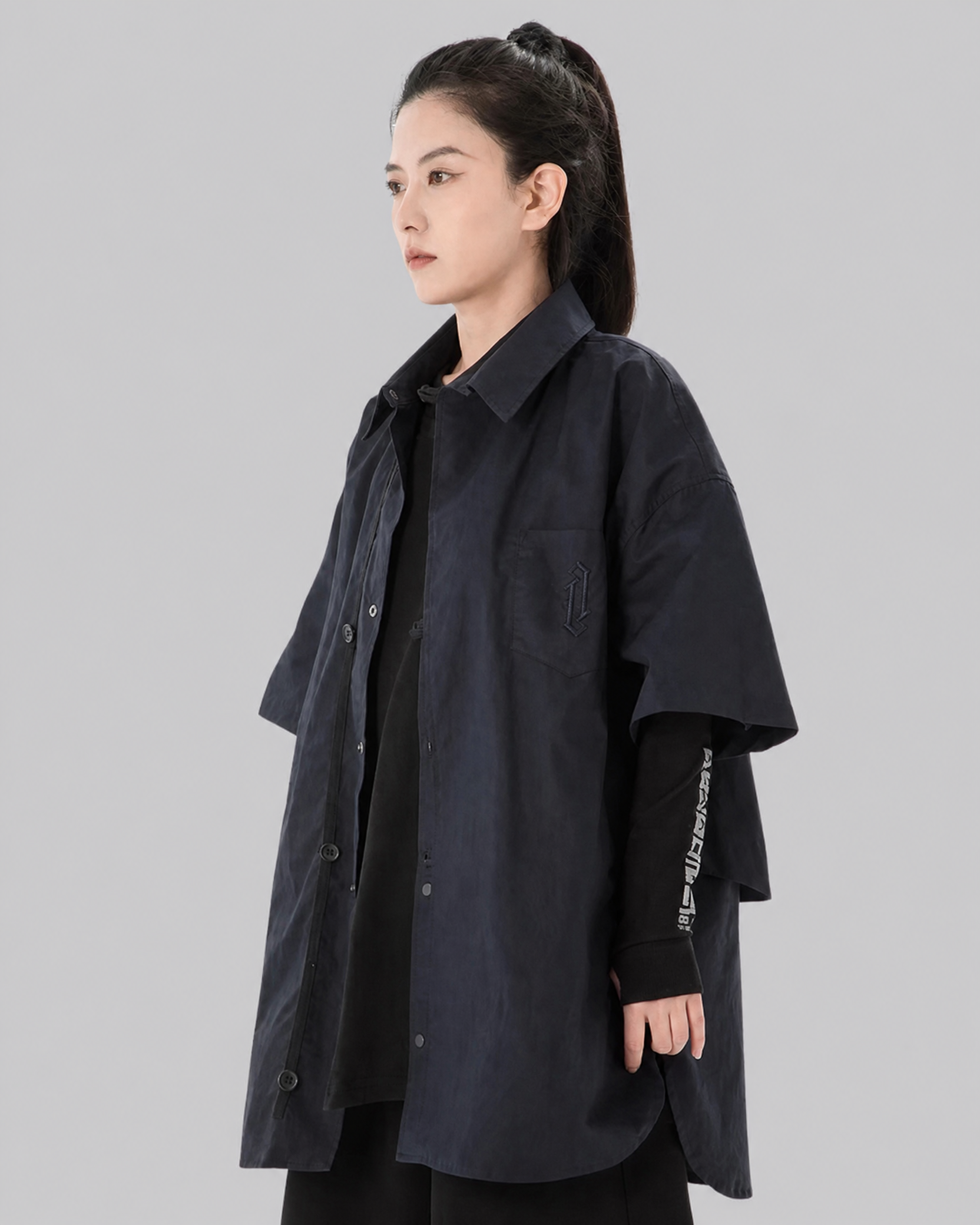 Chromatic Dusk Kimono — product view 4