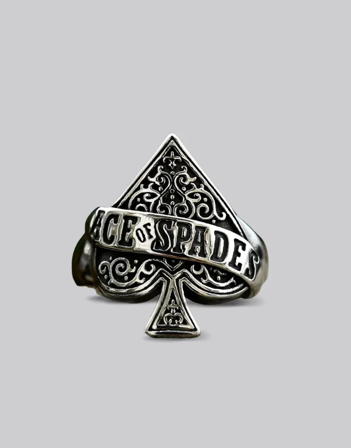 Spade Signal Signet Ring — product view 1