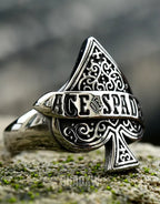 Spade Signal Signet Ring — product view 2