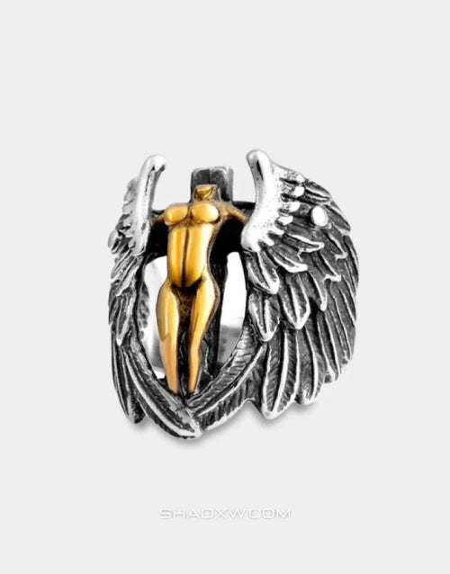 Aurelia Feather Ring — product view 2